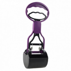 Cat Dog Poop Scooper Poo Shovel Puppy Kitten Rubbish Pick Up Tools Purple