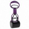 Cat Dog Poop Scooper Poo Shovel Puppy Kitten Rubbish Pick Up Tools Purple