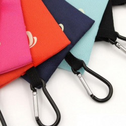 Distributeur de sac à déchets pour animaux de compagnie Porte-sac à crottes de chien portable avec clips de boucle [...]