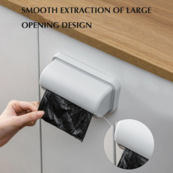 Garbage Bag Storage Holder Punch Free Disposable Bag Holder For Home Office Hotel Dorms