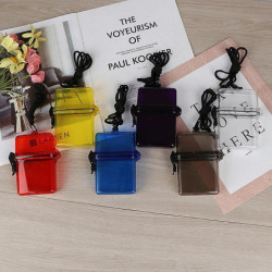 1pc Outdoor Waterproof Pockets Key Money Storage Box Case Holder Plastic Case