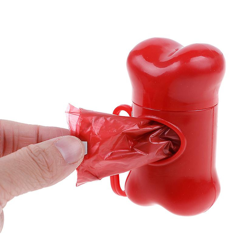 Poo Bags Pet Dog Cat Waste Disposal Bag Distributeur Poop Carrier Holder Bone Case Poo Bags Pet Dog Cat Waste Disposal Bag Distributeur Poop Carrier Holder Bone Case