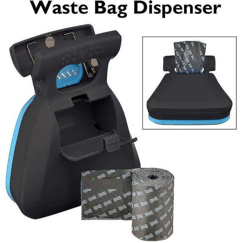 Pet Pooper Scooper Pet Pooper Scooper avec sac de poubelle pliable Dog Waste Portable Pet Pooper Scooper Pet Pooper Scooper avec sac de poubelle pliable Dog Waste Portable