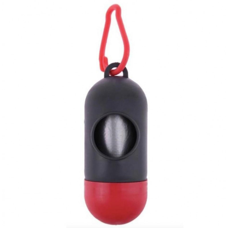 Pet Dog Garbage Clean Up Bag Carrier Holder Dispenser Pet Poop Bags Set Pet Carr