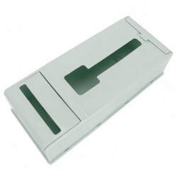 Kitchen Wall Mounted Blue Plastic Bag Dispenser Garbage Trash Bags Storage Box Organizer Holder