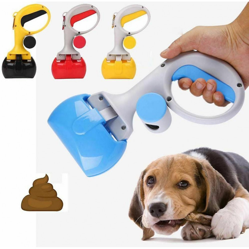 Pet Pooper Picker Dog Poop Scooper Jaw Poop Scoop Shovel Animal Waste Pickers