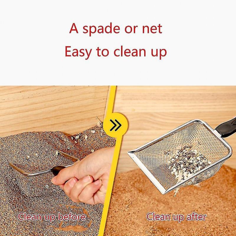 Reptile Scooper Shovel, Terrarium Cleaning Tools, Litter Scoops For Pets