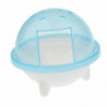 Ufo Hamster Gerbille Pet Bathroom Cage Bath Sand Shovel Toy Toilet Blue