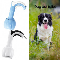 Dog Pooper Scooper with Decomposable Bags Easy Clean Up Comfortable Handle Portable Design for Large