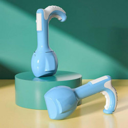 Dog Pooper Scooper with Decomposable Bags Easy Clean Up Comfortable Handle Portable Design for Large