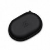Kz Earphones Case Pu Leather Oval Shape Storage Box Bag Holder With Kz Earphones Case Pu Leather Oval Shape Storage Box Bag Holder With