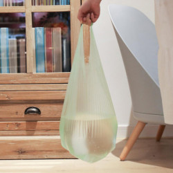 100Pcs/5 Roll Disposable Home Hotel Thick Trash Holder Rubbish Pouch Garbage Bag