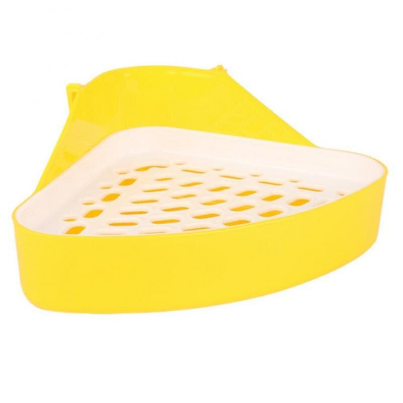 Pet Tray Hamster Pet Cat Rabbit Corner Toilet Litter Trays Clean Indoor Pet Litter Training