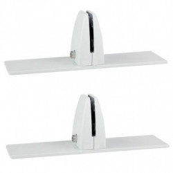 Sneeze Protection Bracket Adjustable Mobile Screen Clip Office Desktop Partition Clip Punch-Free Desktop Bezel Clip