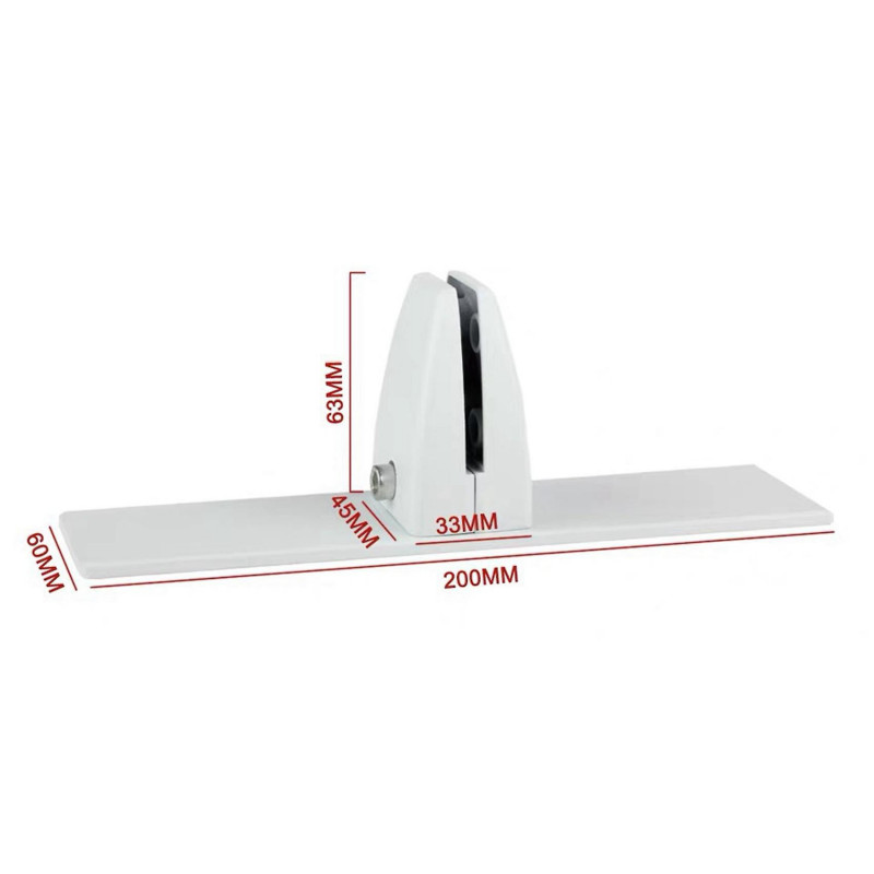 Sneeze Protection Bracket Adjustable Mobile Screen Clip Office Desktop Partition Clip Punch-Free Desktop Bezel Clip