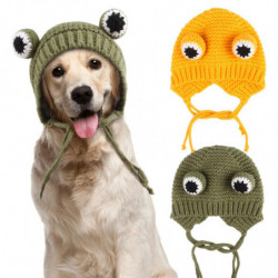 Pet Hat Adjustable Cute Cartoon Shape Dog Cat Knitted Hat Party Photo Props Decoration for Autumn Pet Hat Adjustable Cute Cartoon Shape Dog Cat Knitted Hat Party Photo Props Decoration for Autumn