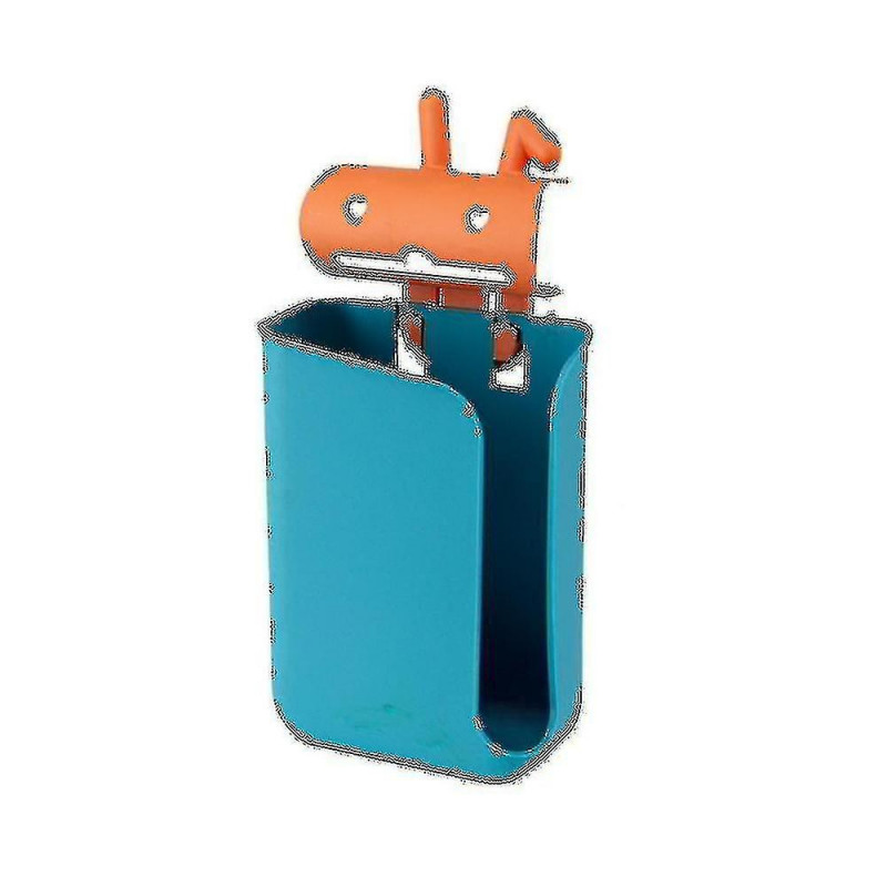 Simple Hole Free Cartoon Garbage Bag Storage Box Kitchen Garbage Bag Storage Box Shopping Bag Stora