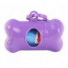Portable Garbage Bag Storage Box Garbage Bag Dispenserpurple