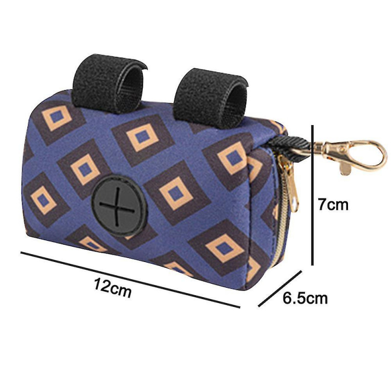 Porte-sac à crottes pour chiens, porte-sac à ordures pour animaux de compagnie Porte-bagages En laisse