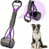 Pets Pooper Scooper For Large & Medium, Small Dogs, Portable Foldable Handle