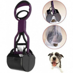 Pet Pooper Scooper Long Portable Durable Scoopr For Medium Poop Or Small Dogs Cats, Easy Pick Up For