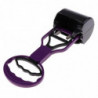 Pet Dog Cleaning Supplies Seal Pooper Scooper Dropping Picker Scooper Purple