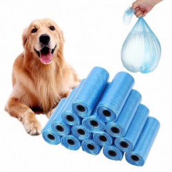 40 rouleaux rose chien caca sac poubelle sacs poubelles pour chat animaux domestiques doggie sac de collecte de déchets