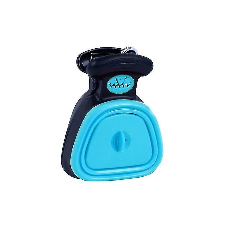 S blue Portable Folding Waste Poop Scooper Toilet Picker Cleaning Tools For Outdoor