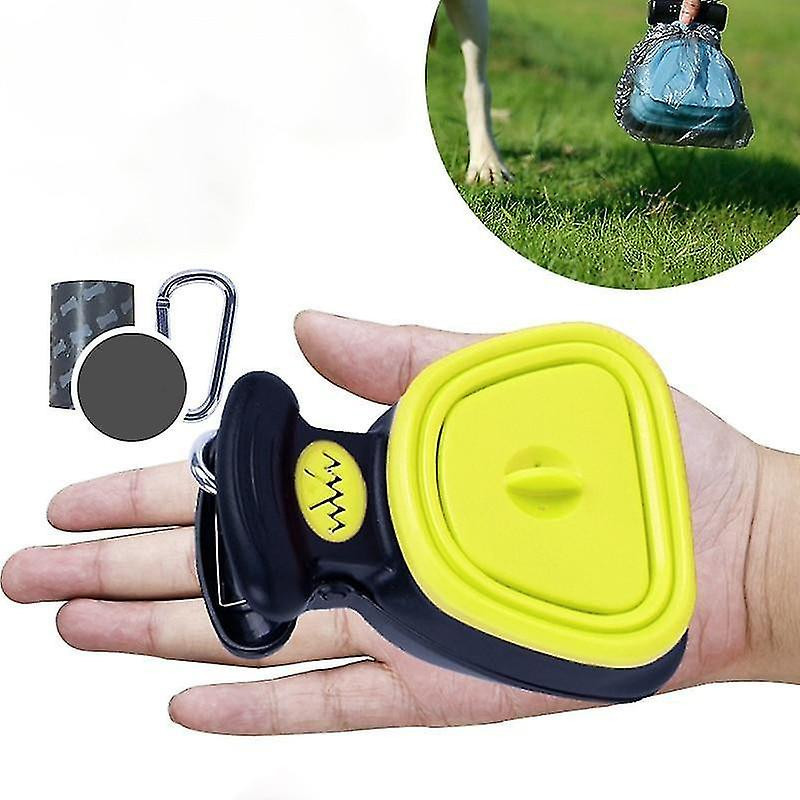 S blue Portable Folding Waste Poop Scooper Toilet Picker Cleaning Tools For Outdoor