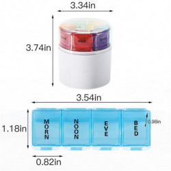 Pill Dispenser Storage Box