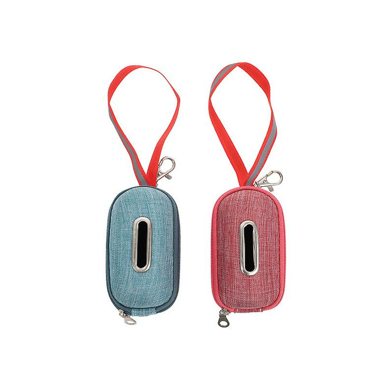 2pcs Pet Poubelle Sacs Poches Dog Poop Bags Supports Portable Dog Poops Bags