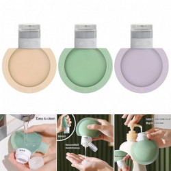 3Pcs/Set Silicone Lotion Container Squeeze Type Cosmetic Lotion Refillable Empty Bottle Leak-proof Portable Lotion [...]