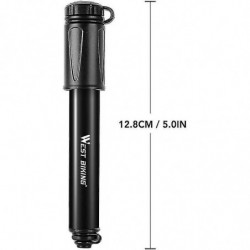 Portable Mini Bicycle Manual Pressure Pump, The Aluminum Alloy Tire Tube