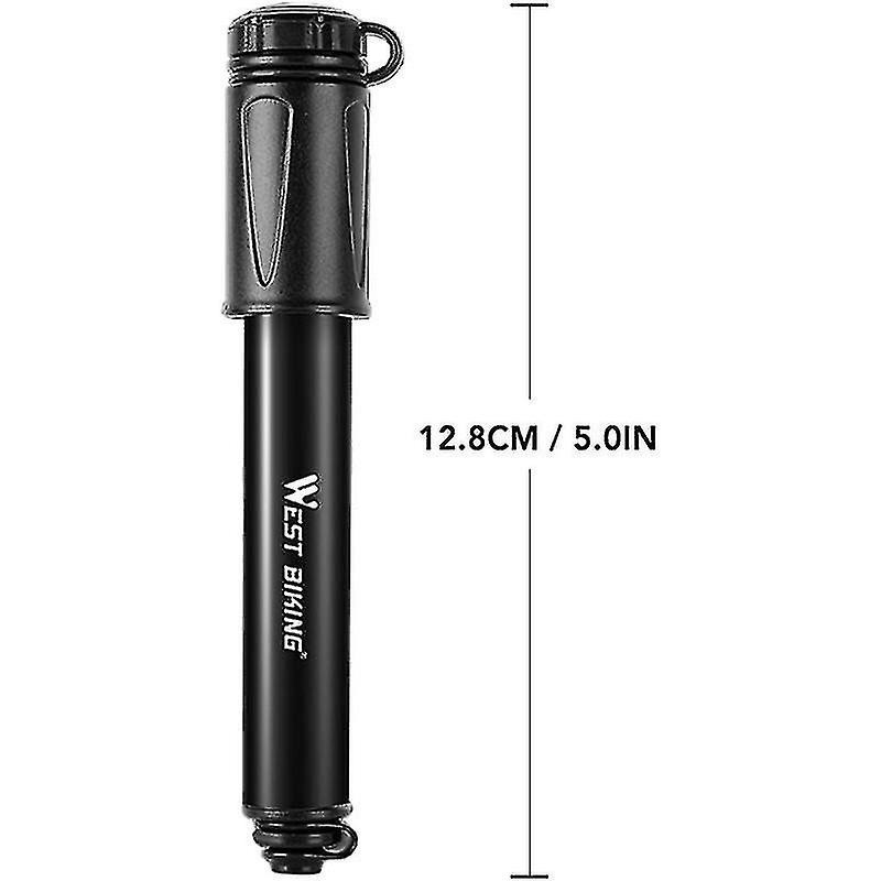 Portable Mini Bicycle Manual Pressure Pump, The Aluminum Alloy Tire Tube