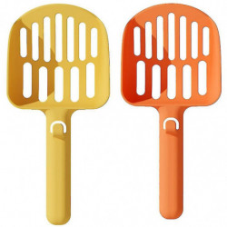 Metal With Holder, Fast Sifting Kitten Poop Scooper, Stand For Litter Boxes For Cats V