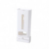 Wall-mounted Plastic Bag Dispenser Garbage Trash Bags Storage Box