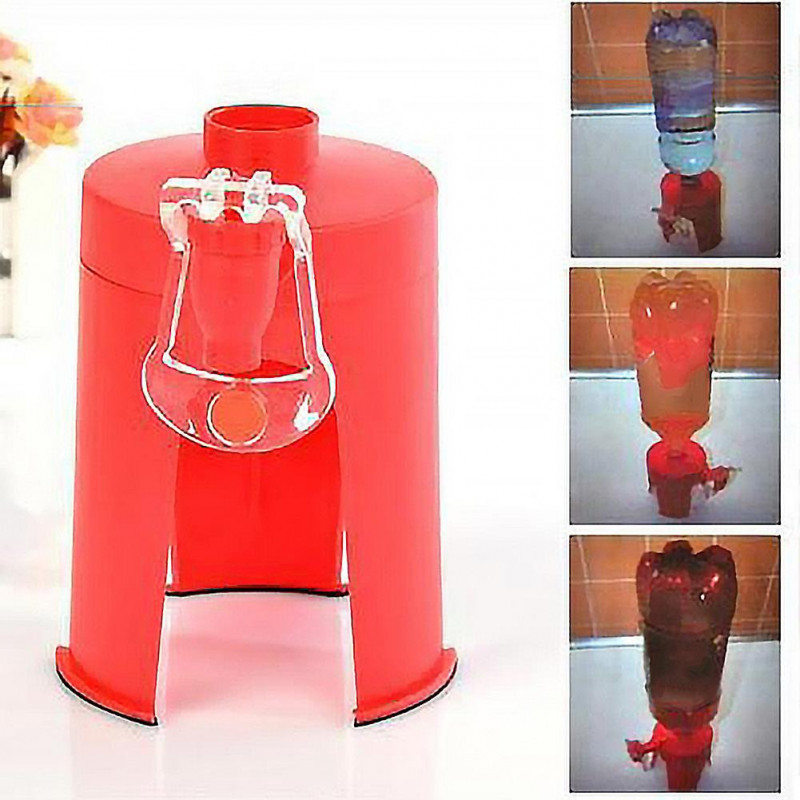 Soda Cokes Dispenser Holder Easy Cleaning Beverage Dispensing Pump for Home Party Drink