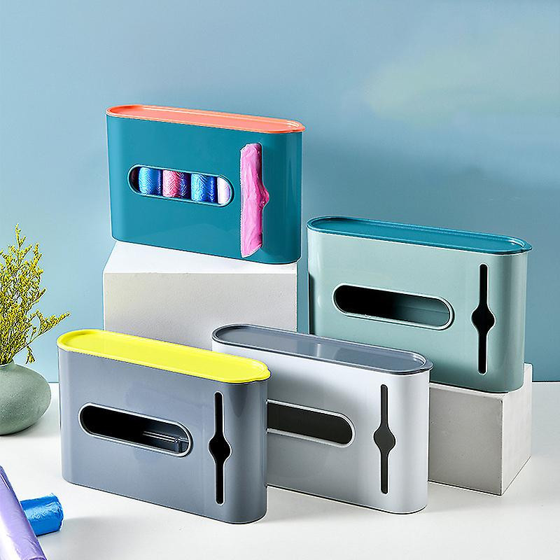 Sacs poubelles Boîte de rangement Murale En plastique Sac à ordures Distributeur Porte-sac poubelle Pour salle de [...]