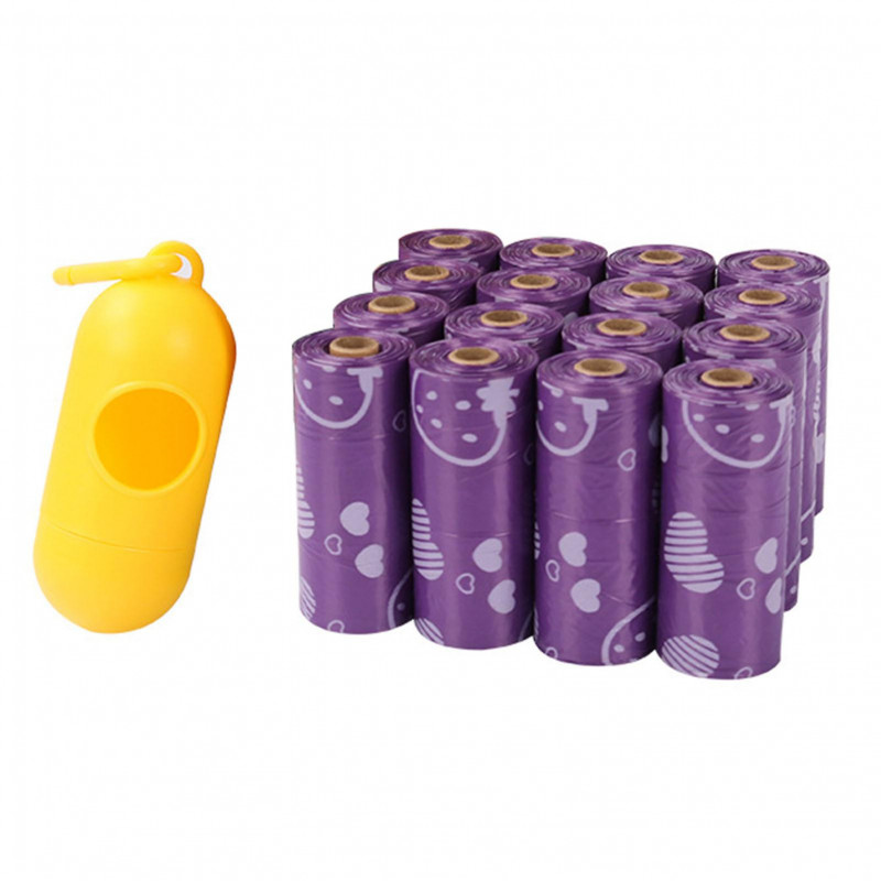 16 Roll/20 Roll Dog Waste Bags Set Durable Extra Thick Pet Waste Bag for Walking