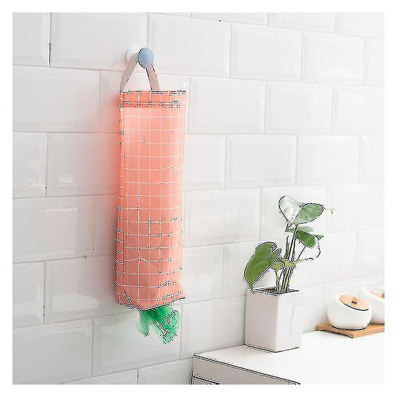 1pcs Plastic Bag Holder Waterproof Wall Mount Grocery Bag Dispenser Garbage Bag Organizer Plastic Bag Holder And [...]