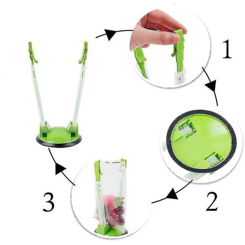 Sandwich Bag Holder Holder,food Storage Bag Holder$sandwich Bag Holder