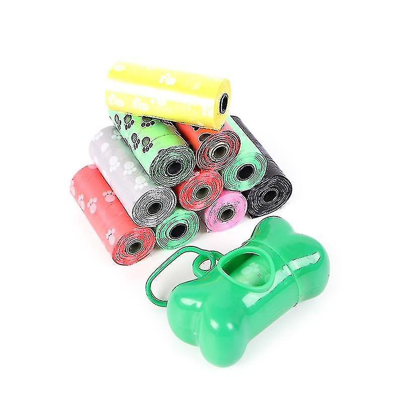 Eco Friendly Pet Excrement Ordures sacs propres avec distributeur d’os