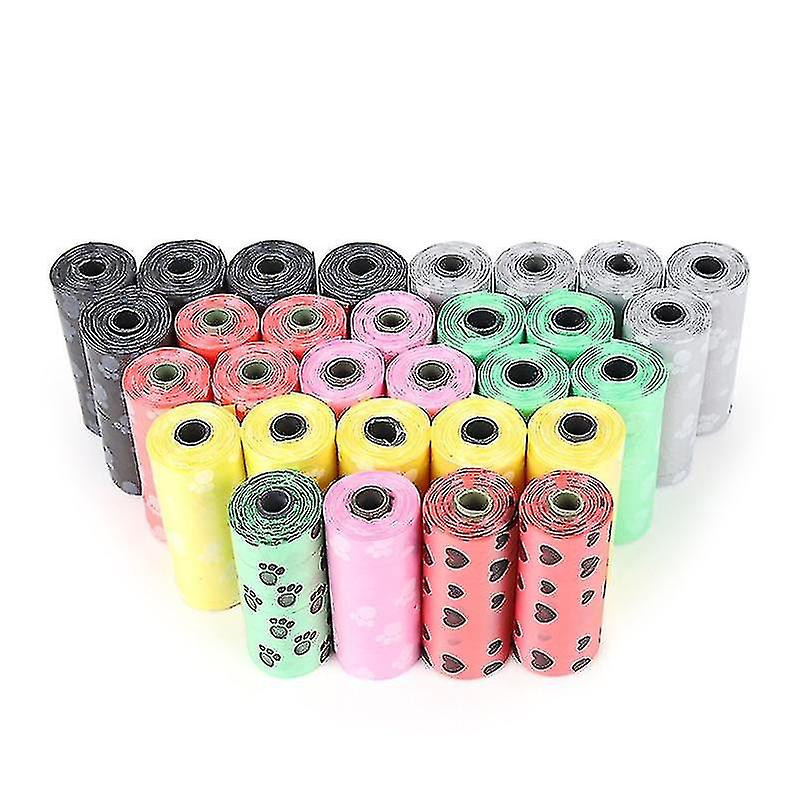 Eco Friendly Pet Excrement Ordures sacs propres avec distributeur d’os