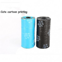 Colourful Print Pet Dog Poop Bags Roll
