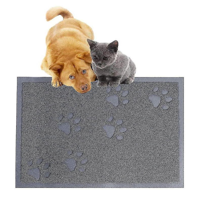 Tapis d’alimentation pour chat pour bols de nourriture et d’eau - Imperméable à l’eau lavable en machine