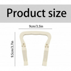 Sac poubelle Clip En plastique Pince multifonctionnelle, Sécurise le sac poubelle