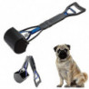 Long Handle Portable Pet Pooper Scooper For Large And Small Dogs( Size : Blue )