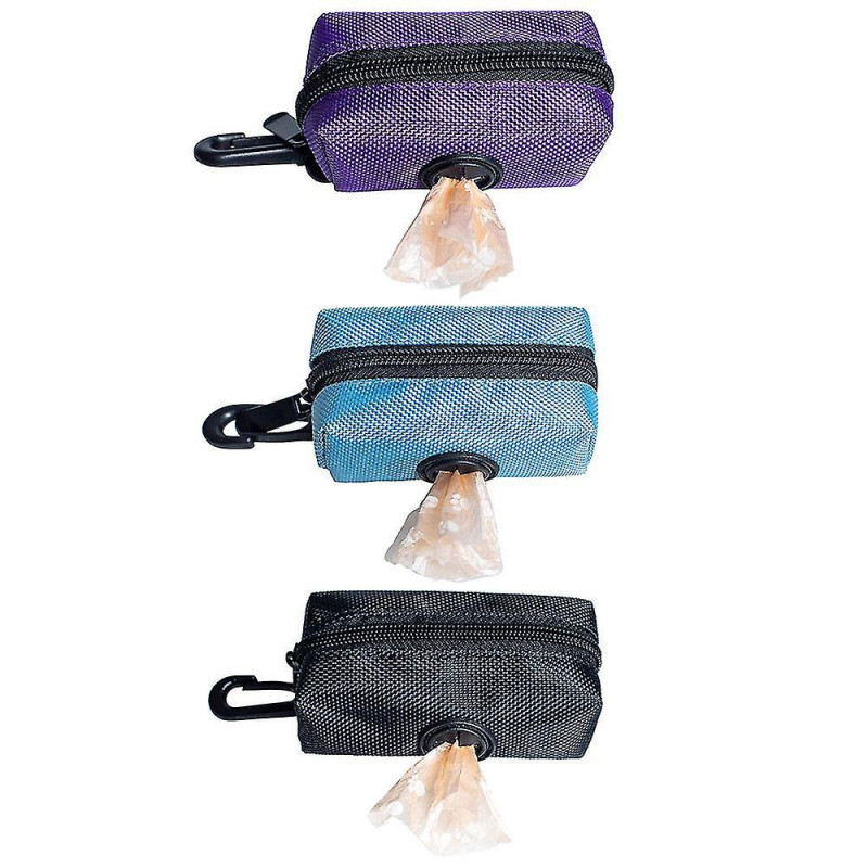 New Hot Portable Zipper Pet Puppy Poop Pick-Up Bags Garbage Bag Storage Holder Hook Pouch Waste Bag Dispenser Pet [...]