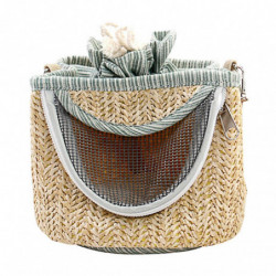 1Pc Pet Hamster Travel Carrier Bag Portable Pet Bag with Zipper Random Color