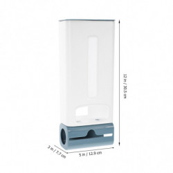 Wall Mount Plastic Bag Saver Wall Hanging Garbage Bag Storage Box Plastic Grocery Bag Dispenser